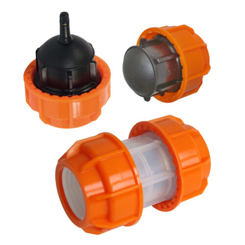 HDPE spojky koncovky