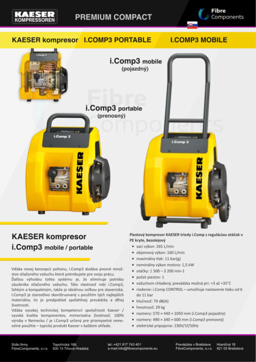 KAESER I COMP3 popis